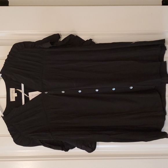 Vanilla Bay Tops - Runs Big Dressy Button up Top